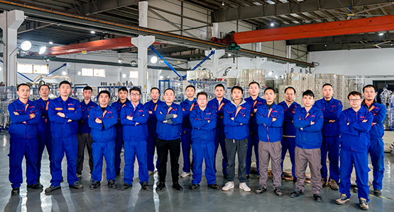 依斯倍環保生產制造團隊