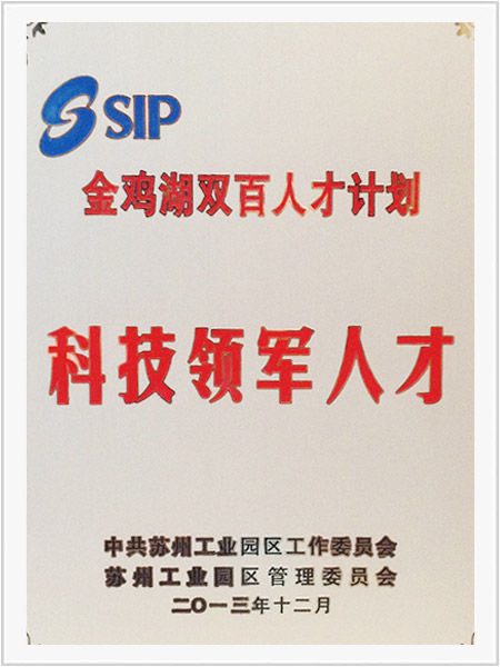 金雞湖雙百人才計(jì)劃-科技領(lǐng)軍人才