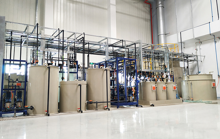 奔馳汽車廢水處理零排放工程項(xiàng)目現(xiàn)場