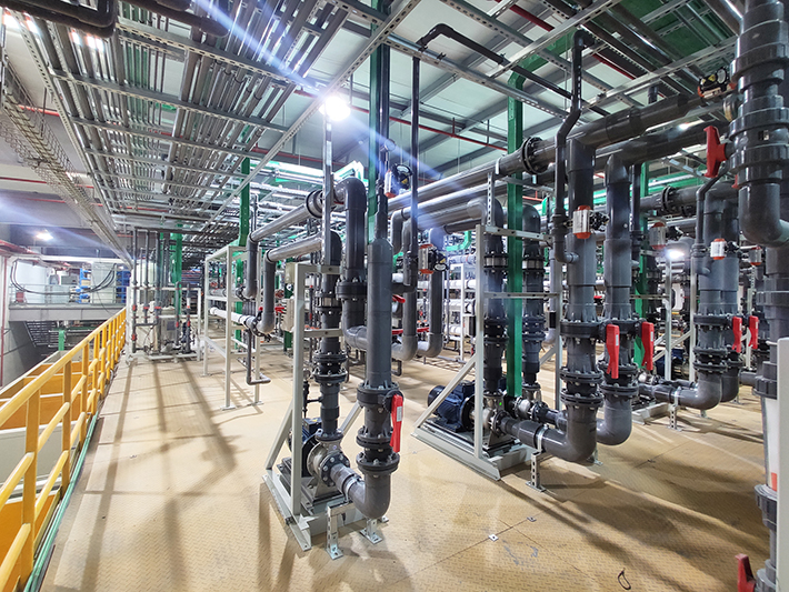 科勒衛(wèi)浴電鍍廢水處理零排放項(xiàng)目現(xiàn)場